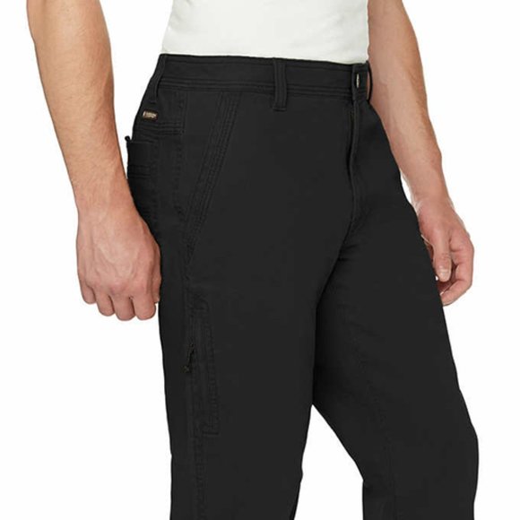 Black Men's stretch Canvas pant Legendary Outfitters - Picture 4 of 12